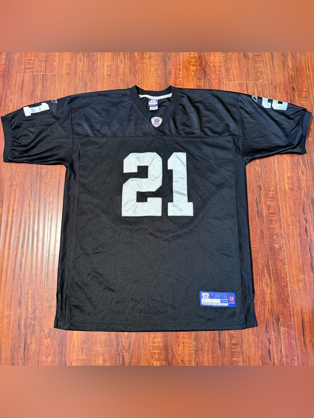Nnamdi Asomugha Vtg Reebok Oakland Raiders Jersey #21 Mens Sz-54/XL Read Info!